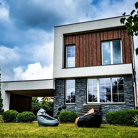 Vila Smiltyne Ant Ezero Kranto Villa Kuodziai Exterior photo